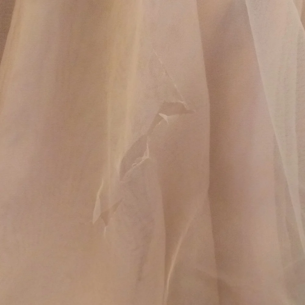 La Femme Illusion A-Line Tulle Ball Gown Size 14 - Picture 14 of 15